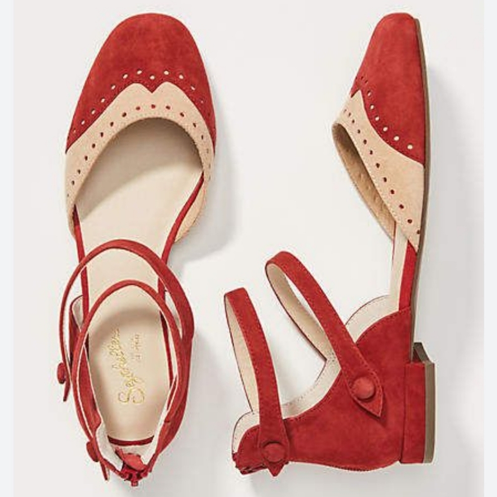 Seychelles Red and Tan Flats
